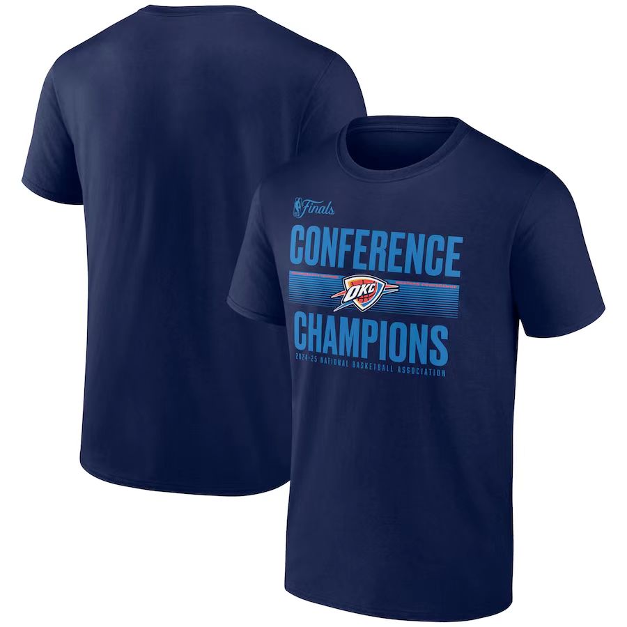 Men Oklahoma City Thunder short T Shirt 2025 style 50